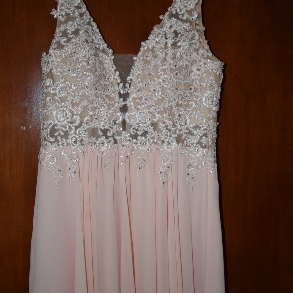 JJs House - Beaded, crystal formal dress size 4